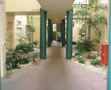 Walkway Between Apartments